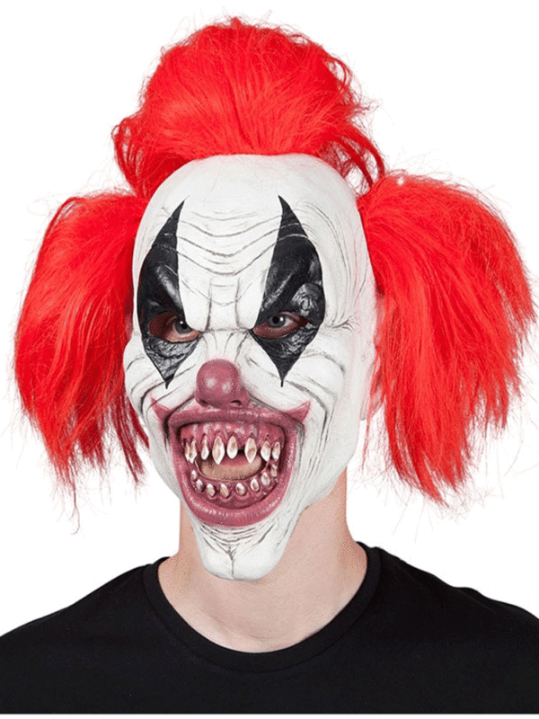 Latex mask full head killer clown – RC Trading NI